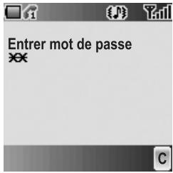 PANASONIC X500 - A partir du menu Sécurité - 2