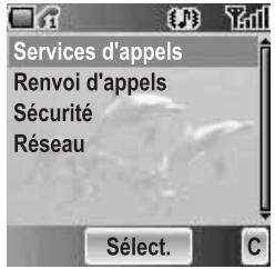 PANASONIC X500 - Services d'appels - 1