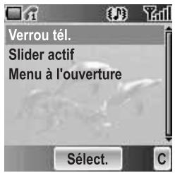 PANASONIC X500 - Verrou tél. - 1