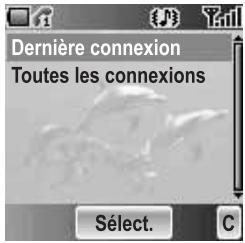 PANASONIC X500 - A partir du menu Services d'appels - 1