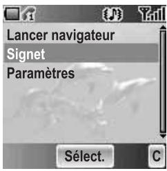PANASONIC X500 - Ajouter un nouveau signet - 1