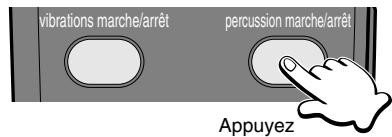 PANASONIC EP-1060G2 - Suppression de la fonction percussion du mode automatique - 1