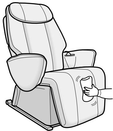 PANASONIC EP-1060G2 - Similicuir de l'oreiller, du coussin DORSAL, du siège et des accoudirs - 3