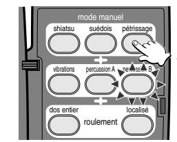 PANASONIC EP-1060G2 - Changement de technique de massage - 3