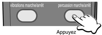 PANASONIC EP-1260W7 - Suppression de la fonction Percussion du mode automatique - 1