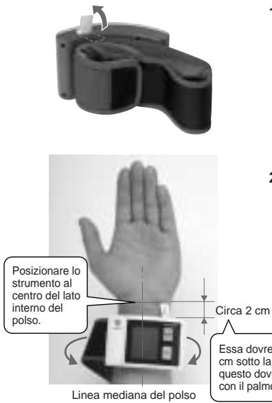 PANASONIC EW3004E2 - Adattare il manicotto di pressione - 3