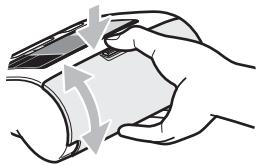 PANASONIC EW3122 - Comment ouvrir le couvercle - 1