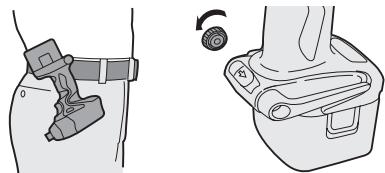 PANASONIC EY7270 - To Change the Belt Hook Location Side - 1