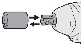 PANASONIC EY7270 - Fixation ou retrait de la douille (EY7271) - 1