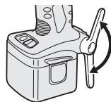PANASONIC EY7270 - Pour régler l'angle de position du crochet de ceinture - 2