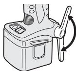 PANASONIC EY7270 - Regolazione dell'angolazione del gancio da cintura - 2
