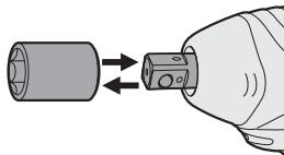 PANASONIC EY7270 - Anbringen oder Abnehmen einer Stecknuss (EY7271) - 1