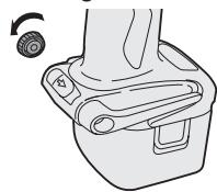 PANASONIC EY7270 - Verplaatsen van de riem-clip - 2