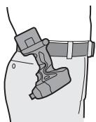 PANASONIC EY7270 - Verplaatsen van de riem-clip - 1