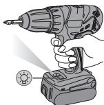 PANASONIC EY7440 - Ändern der Befestigungsseite des Riemenhakens - 4
