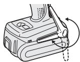 PANASONIC EY7440 - Pour régler l'angle de position du crochet de ceinture - 2