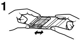 PANASONIC MINISDCARD - Précautions pour manipulation et rangement - 1