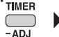 PANASONIC RF-U350 - Regolazione delle ore del timer - 1