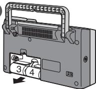 PANASONIC RF-U350 - Batterijen gebruiken (niet bijgeleverd) - 11