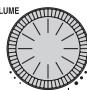 PANASONIC RF-U350 - Adjust the volume. - 1