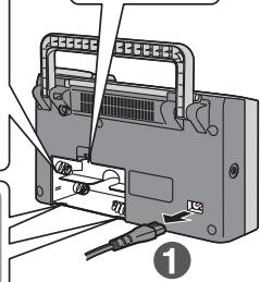 PANASONIC RF-U350 - Batterijen gebruiken (niet bijgeleverd) - 7