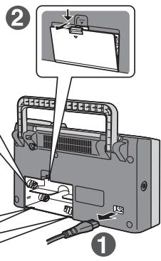 PANASONIC RF-U350 - Utilisation de piles sèches (non fournies) - 4