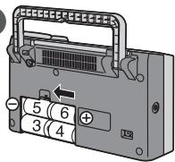 PANASONIC RF-U350 - Batterijen gebruiken (niet bijgeleverd) - 9
