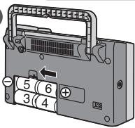 PANASONIC RF-U350 - Utilizzato delle batterie a secco (non fornite) - 9