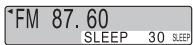 PANASONIC RF-U700 - Using the sleep timer - 2