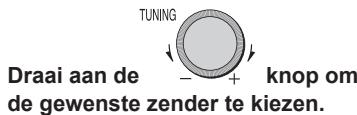 PANASONIC RF-U700 - Kiezen van de zender. - 1