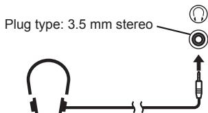 Plug type: 3.5 mm stereo