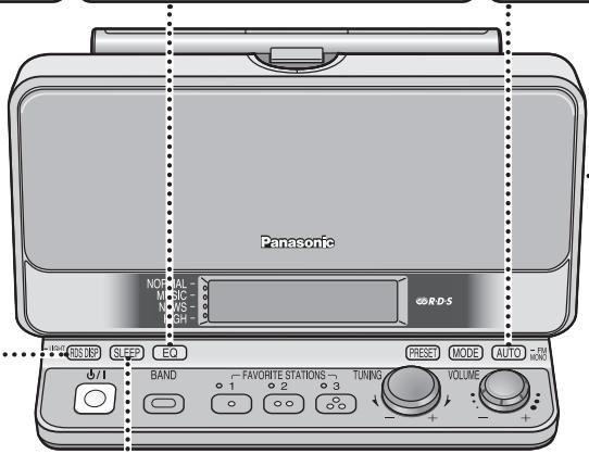 PANASONIC RF-U700 - Se le trasmissioni stereo FM sono molto disturbate - 2