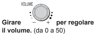PANASONIC RF-U700 - Regolare il volume. - 1