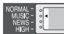 PANASONIC RF-U700 - Sezione della qualità del suono adatta alla trasmissione - 2