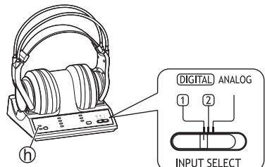 PANASONIC RP-WF6000H - Listening to audio - 2