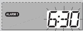 PANASONIC RX-DX1 - Pour afficher l'horloge - 6