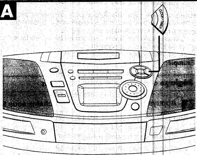 PANASONIC RX-ES20 - Réglage de la fonction minuterie - 2