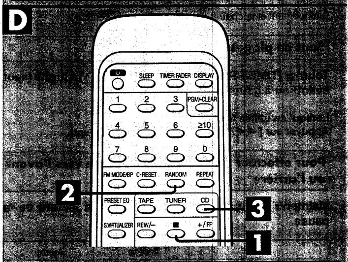 PANASONIC RX-ES20 - Pour effectuer une détection de plage vers l'avant ou l'arrière - 3