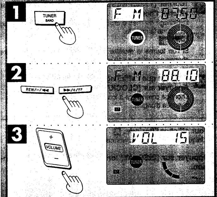 PANASONIC RX-ES20 - Sélection de l'affichage A - 2