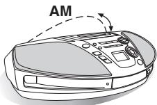 PANASONIC RX-ES23 - Migliorare la qualità del suono FM - 2