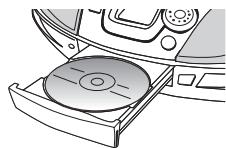 PANASONIC RX-ES23 - Drücken Sie [+, – VOLUME], um die Lautstärke anzupassen. - 1