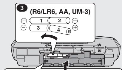 PANASONIC RX-ES23 - Pour retirer les pises 4 - 2