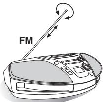 PANASONIC RX-ES29 - Pour une réception FM de qualité optimale - 1