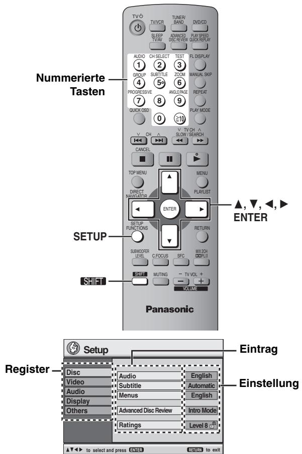 PANASONIC SC-HT335 - Other Settings (Sonstige Einstellungen) - 1