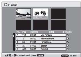 PANASONIC SC-HT335 - Lecture d'une liste de lecture - 1