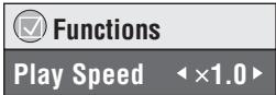 PANASONIC SC-HT335 - Premere [SHIFT]+[PLAY SPEED] più volte per selezionare“Normal”, “Fast” o “Slow”. - 1