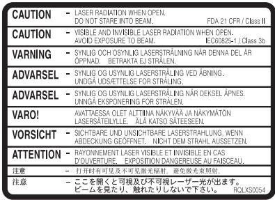 PANASONIC SC-HT335 - AVERTISSEMENT! - 1