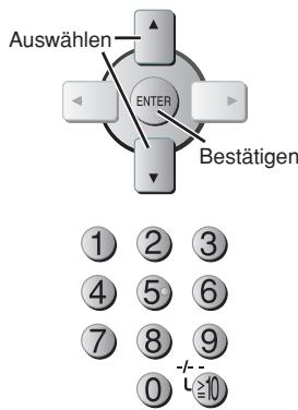PANASONIC SC-HT340 - Die Einstellungen vornehmen. - 1