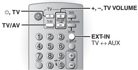PANASONIC SC-HT340 - Commande du téléviseur - 1