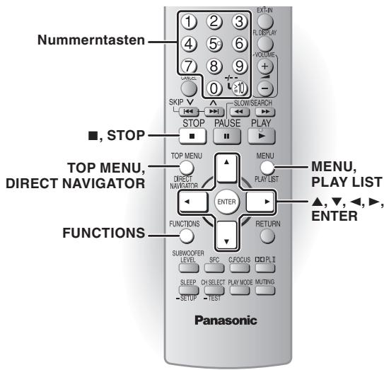 PANASONIC SC-HT340 - ■ Suchen von Inhalt oder Gruppen nach Namen - 3